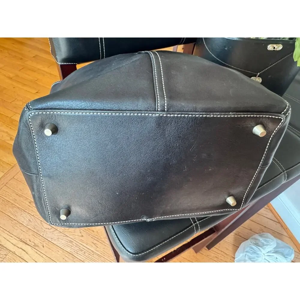 Coach 9573 black tote bag tote (300